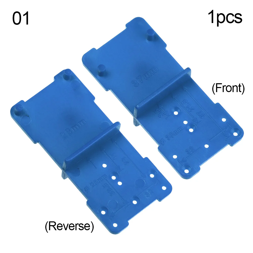 

Пластиковый локатор отверстий для петель 28/37 мм синего/черного/красного цвета