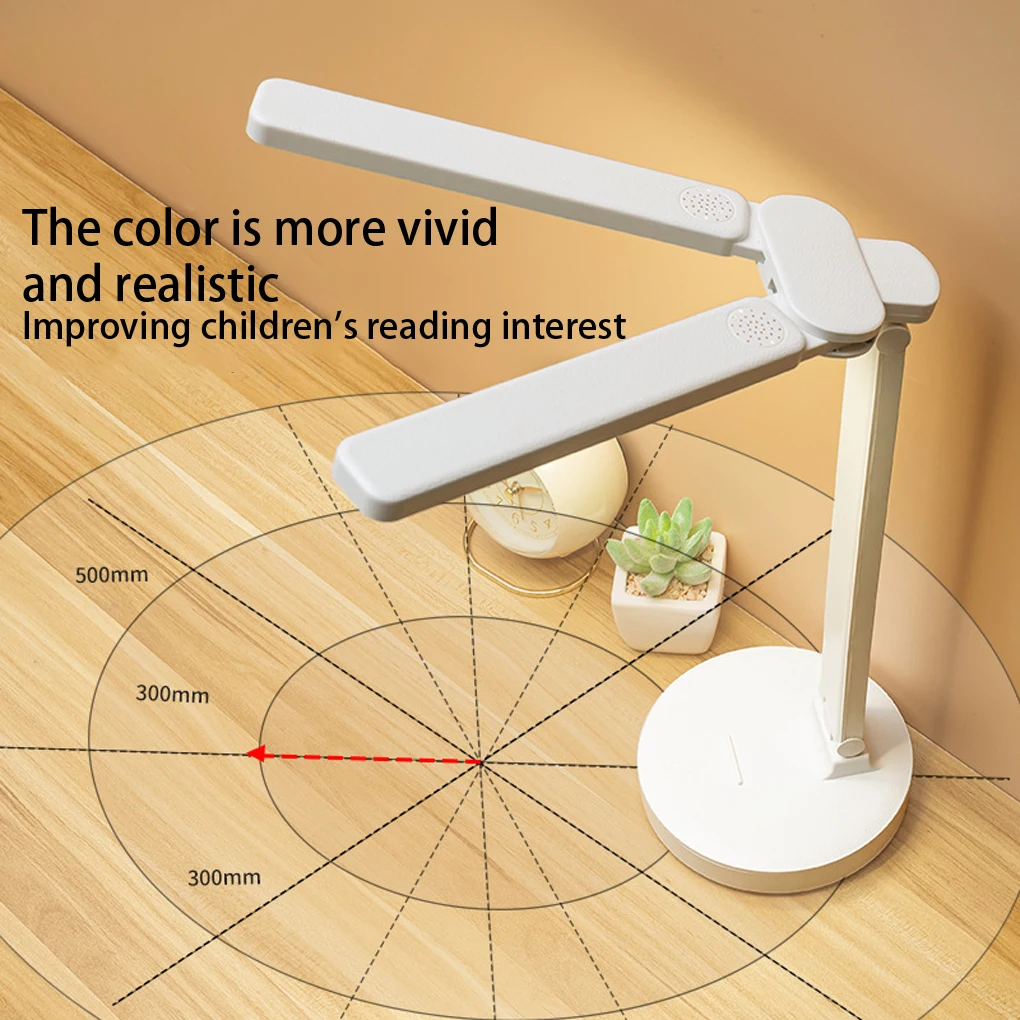 

Table LED Lamp 3 Gear Lighting Foldable Office USB Interface Desk Light