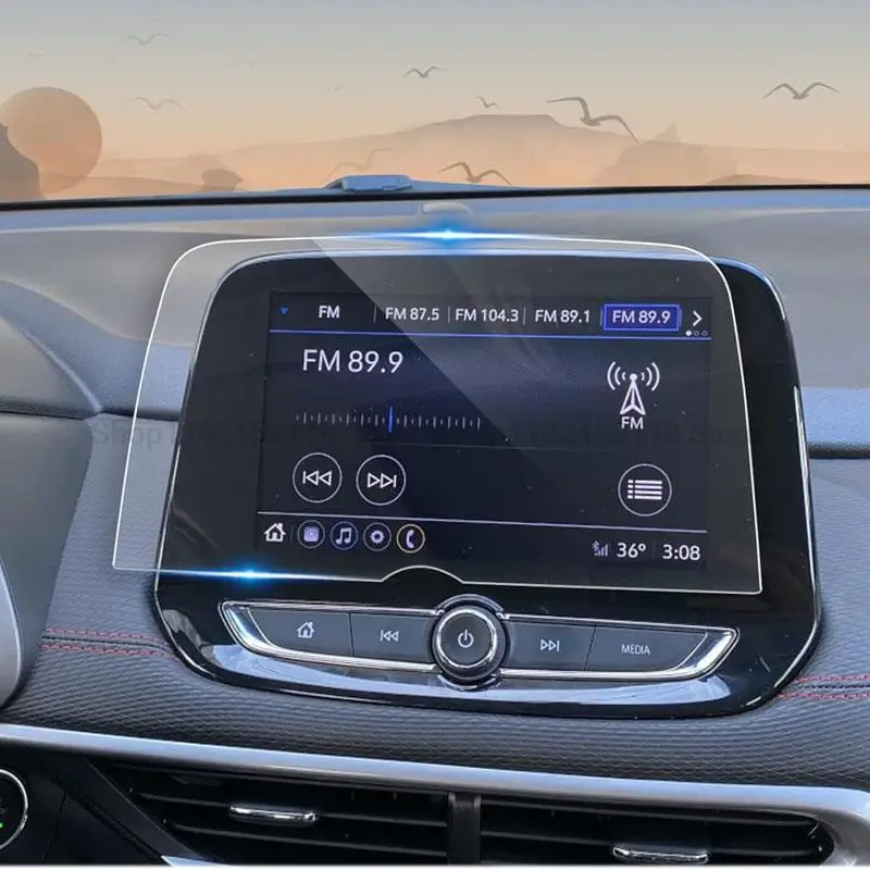 

Защитная пленка из закаленного стекла для Chevrolet Tracker 2020 2021 2022 8-дюймовый автомобильный радиоприемник GPS-навигация аксессуары против царапин