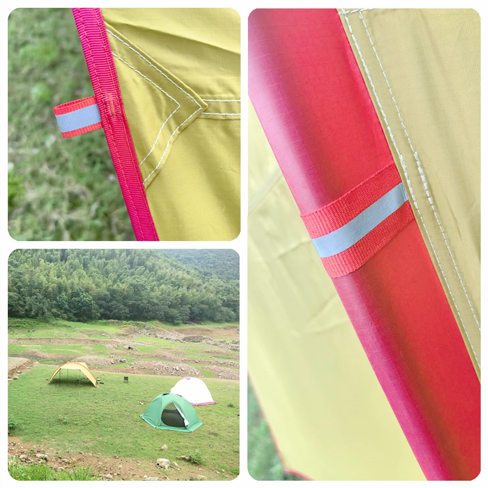 Тент-укрытие Hapi Camping Tarp с алюминиевыми стойками 7075, водонепроницаемый навес от солнца, палатка для семейного отдыха на природе. (art.: 3920dcf3de5d9) - 3920dcf3de5d9