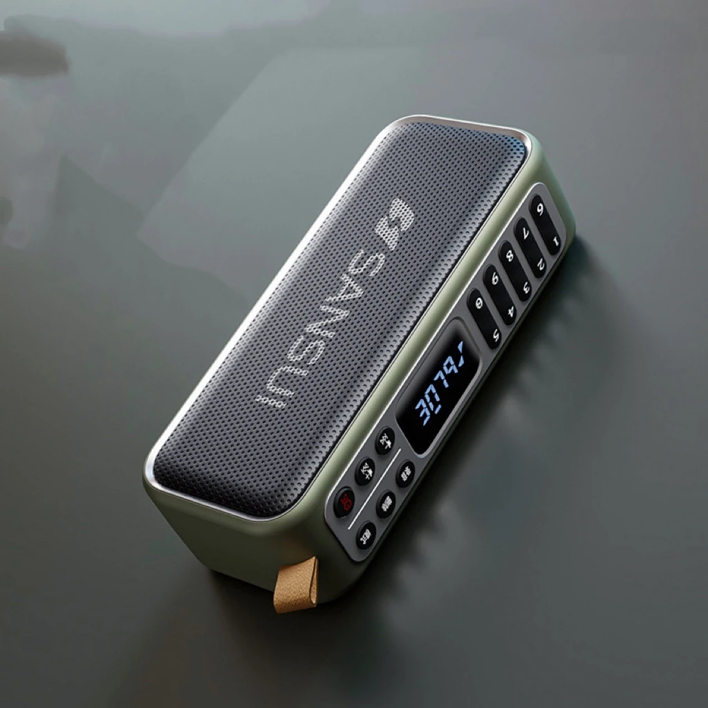 SANSUI F36 Caixa De Som Bluetooth портативная стереоколонка с басами винтажная Bluetooth-колонка