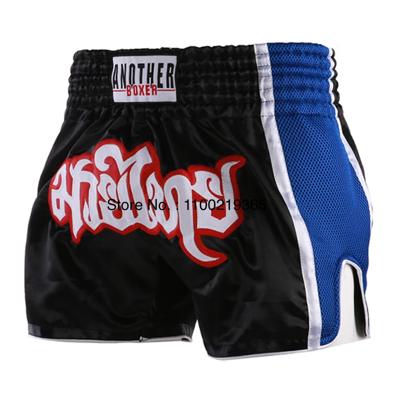 Шорты для тайского бокса мужчин и женщин детские боксерские шорты с вышивкой