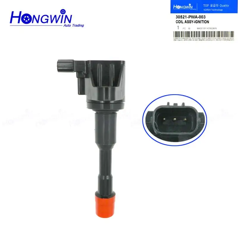 Катушка зажигания 30521-PWA-003 для Honda Civic 7 8 VII VIII JAZZ FIT 2 3 II III 1 1.4L 30521-PWA-S01 UF374 C1408 |