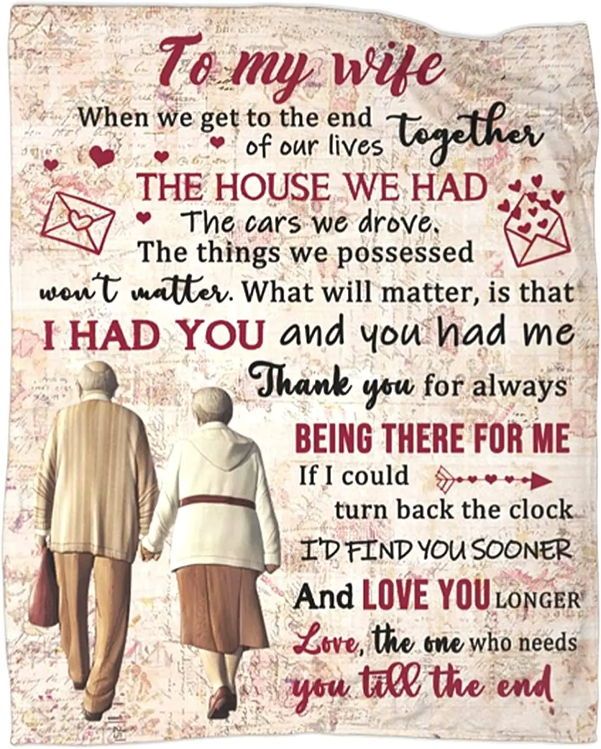 

Одеяло от мужа на годовщину рождения подарки для жены пары Новинка помолвка 50 дюймов x 60 дюймов