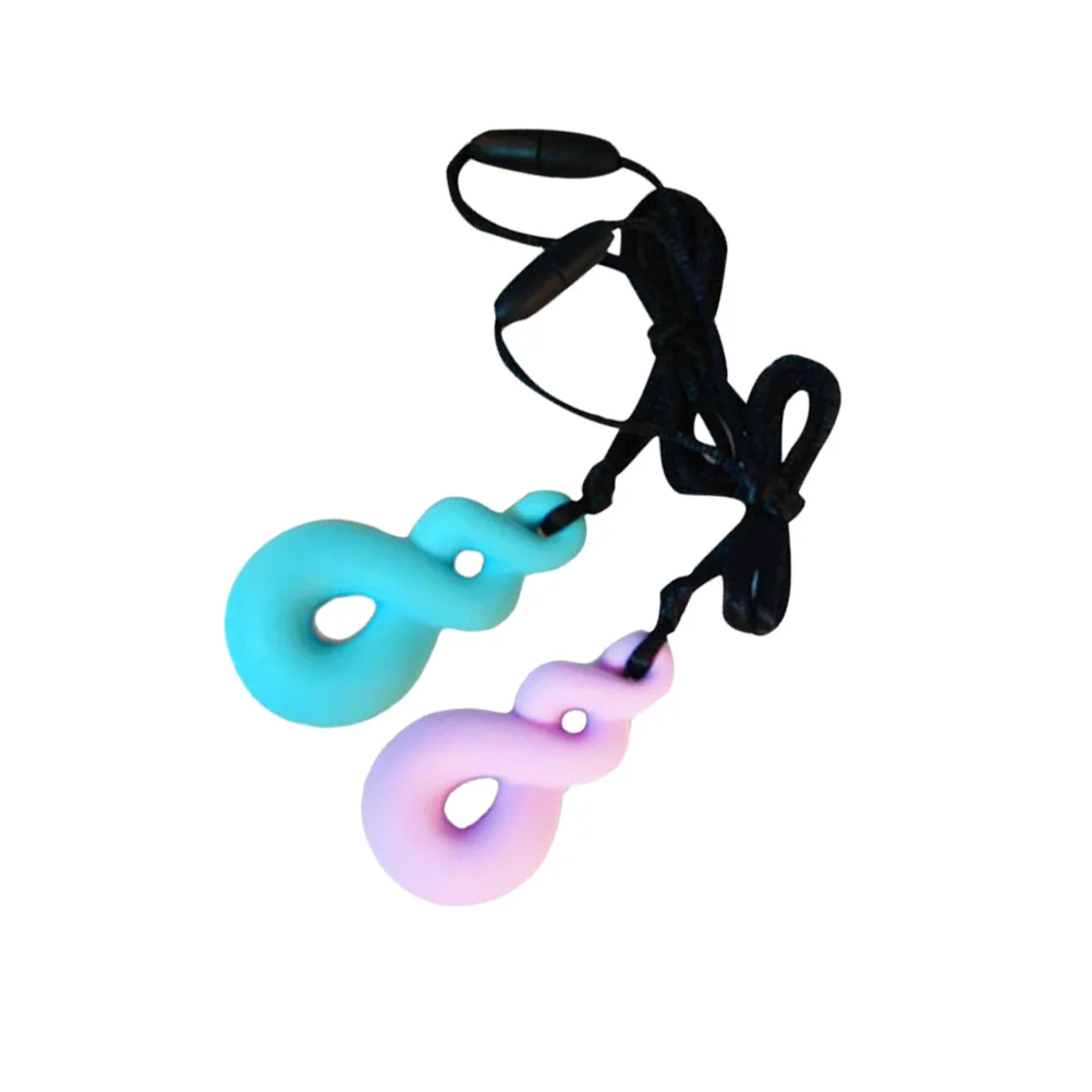 

Necklace Silicone Toys Teether Baby Chew Teething Sensory Toy Molar Infant Chewing Chewable Infants Nursing Necklaceskids