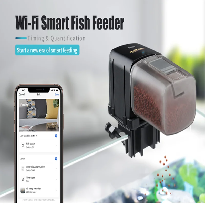 

Умная рыболовная кормушка с дистанционным управлением и Wi-Fi