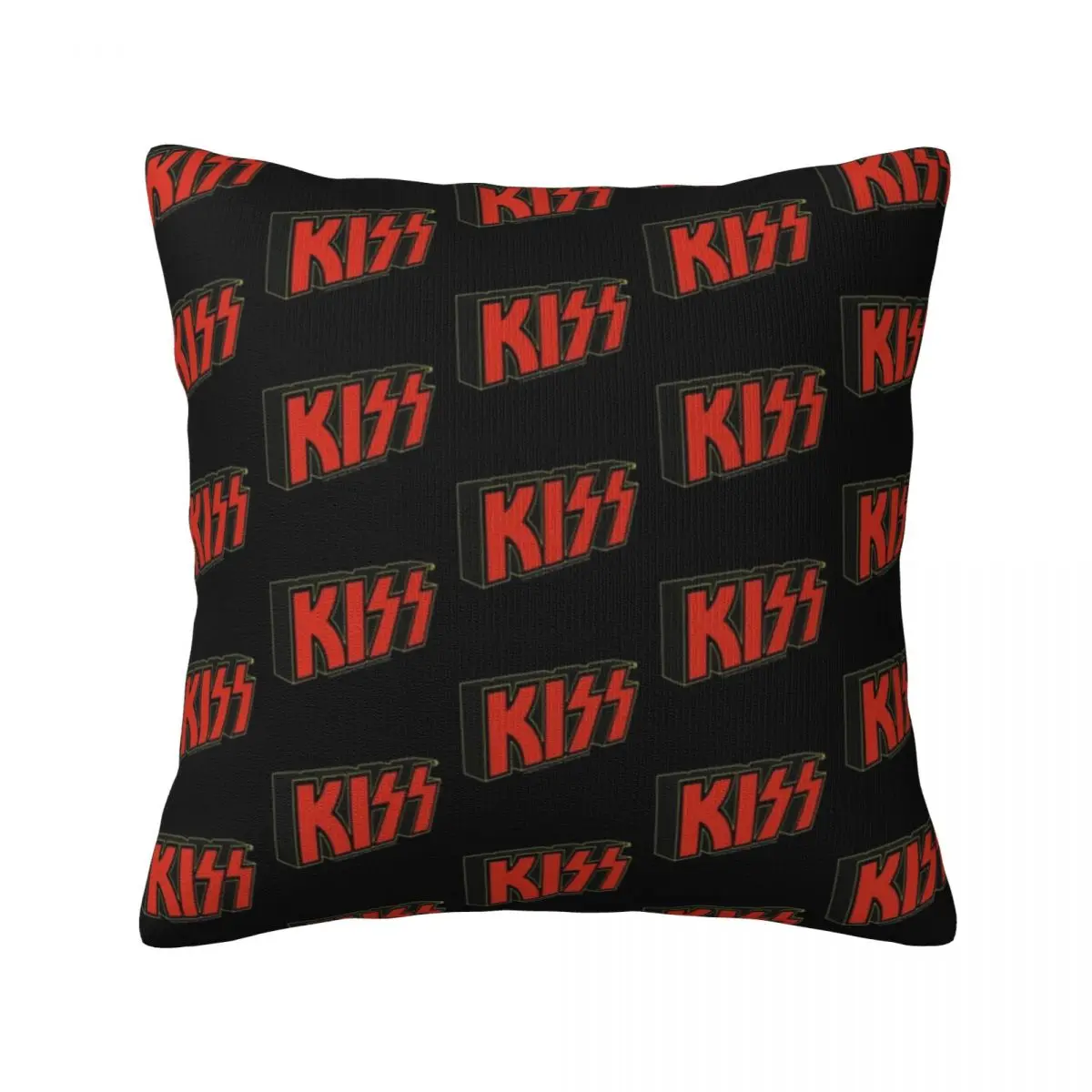 

Чехол-наволочка с надписью «Kiss Band»