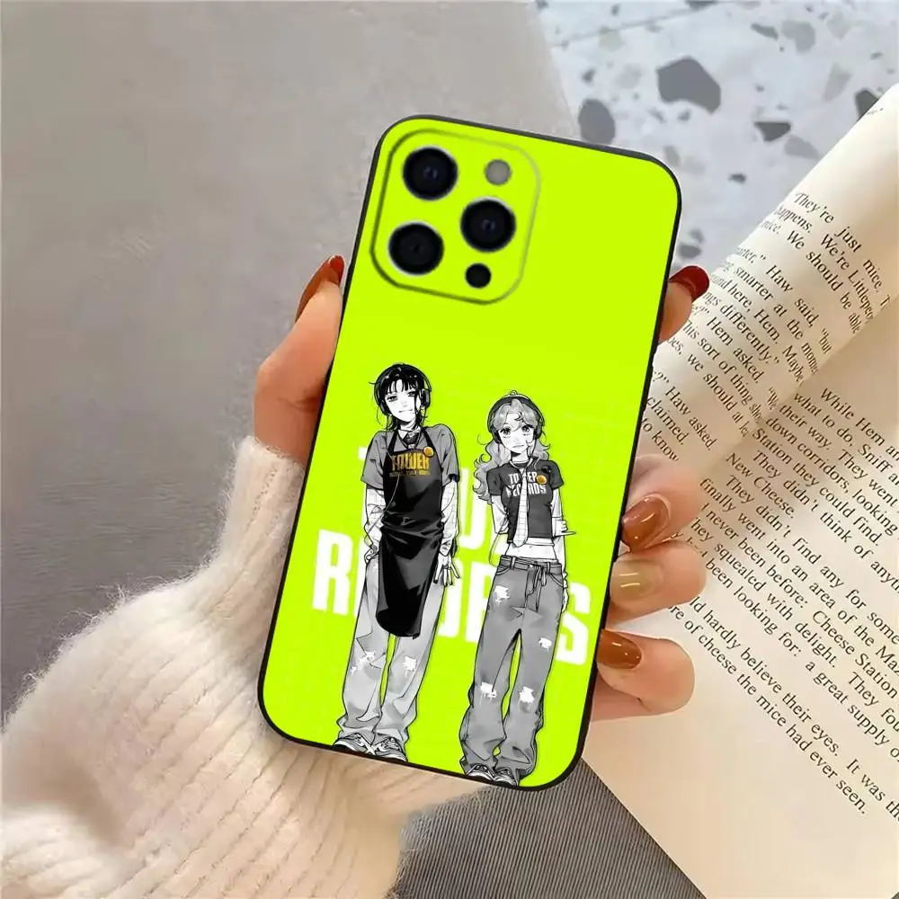 Фото Мягкий силиконовый чехол Green Yuri Guy KiniOto Manga-a для iPhone 17 16 15 14 13 12 11 X XR Plus Pro Max Plus №5
