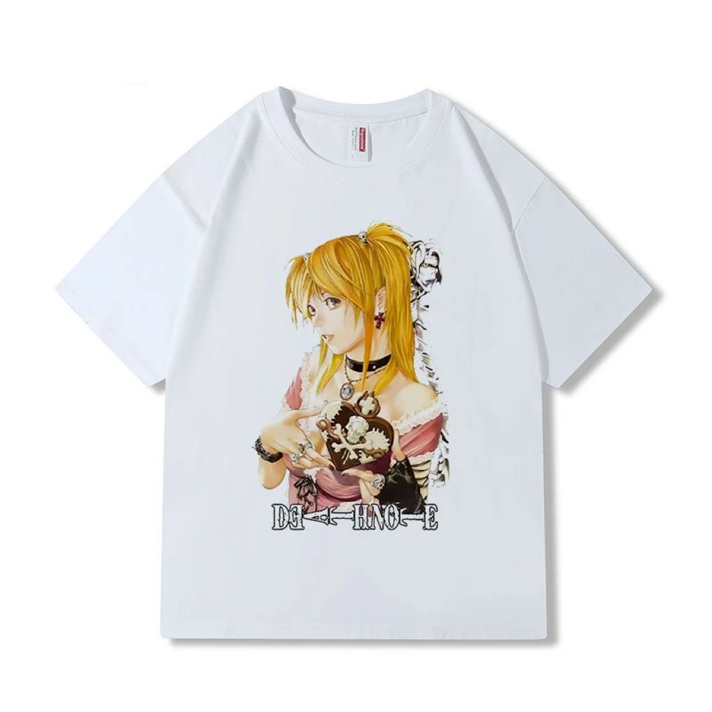 

Футболка унисекс Винтажная с коротким рукавом и принтом «Death Note»