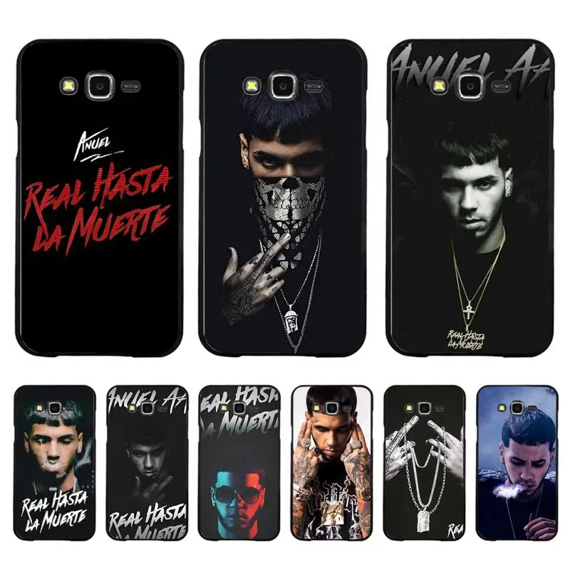 

RuiCaiCa Anuel Real Hasta La Muerte Phone Case For Samsung Galaxy J 4plus J6 J5 J72016 J7prime cover for J7Core J6plus Back