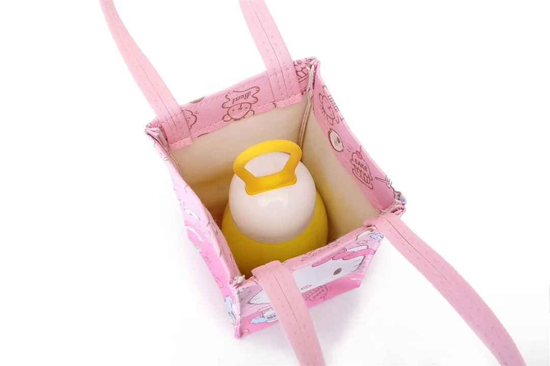 Сумка для воды Hello Kitty с рисунком из мультфильма сумка бутылки водой портативный
