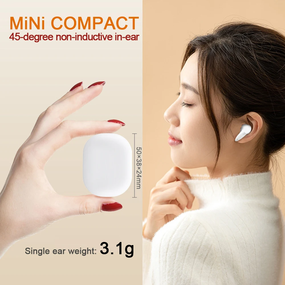 Беспроводные наушники Bluetooth 5 1 HiFi стерео Бас сенсорное управление TWS гарнитура