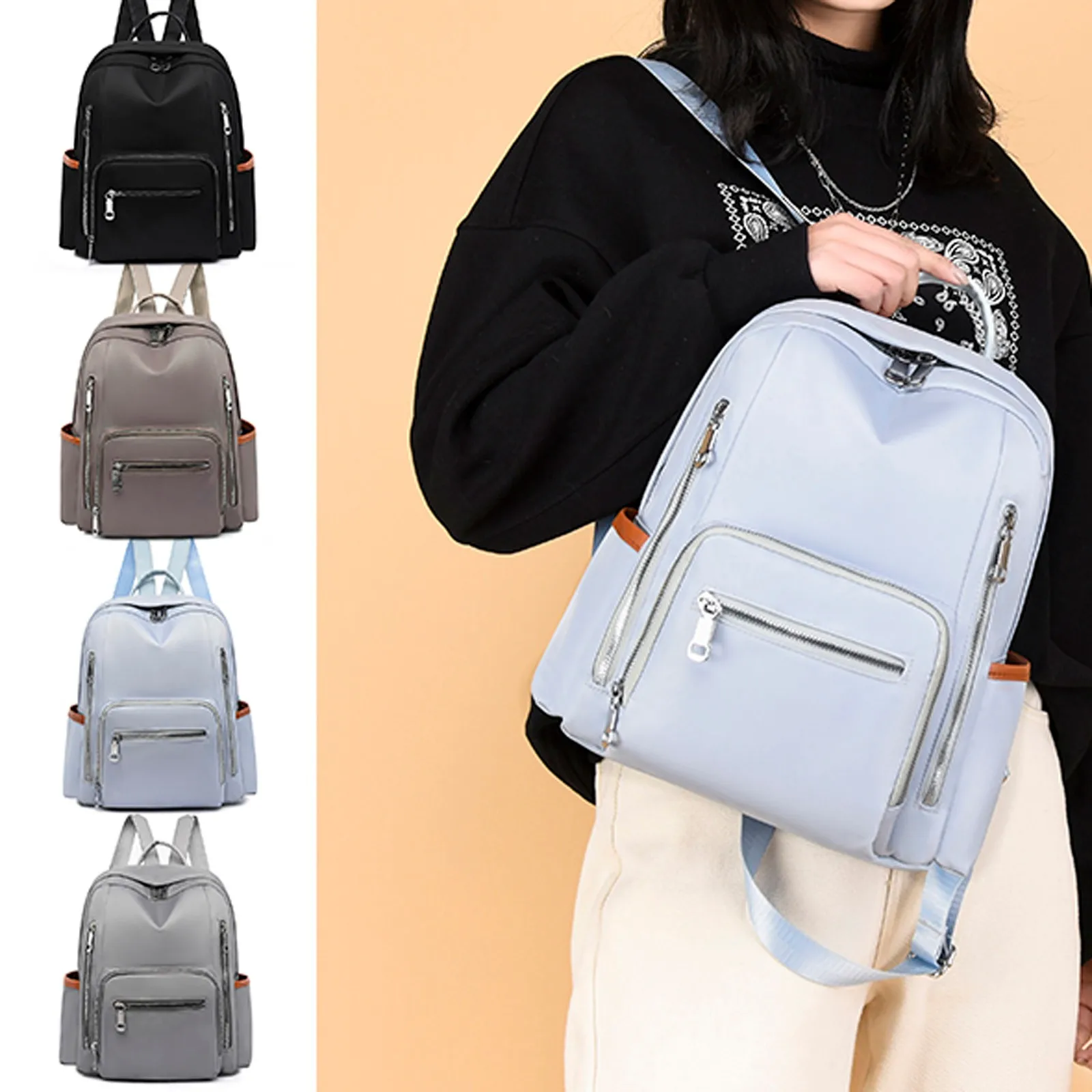 

Messenger Bag for Women Red School Casual Travel Backpack Fashion Bag Female Backpack Outdoor Messenger Bags Women Handbags