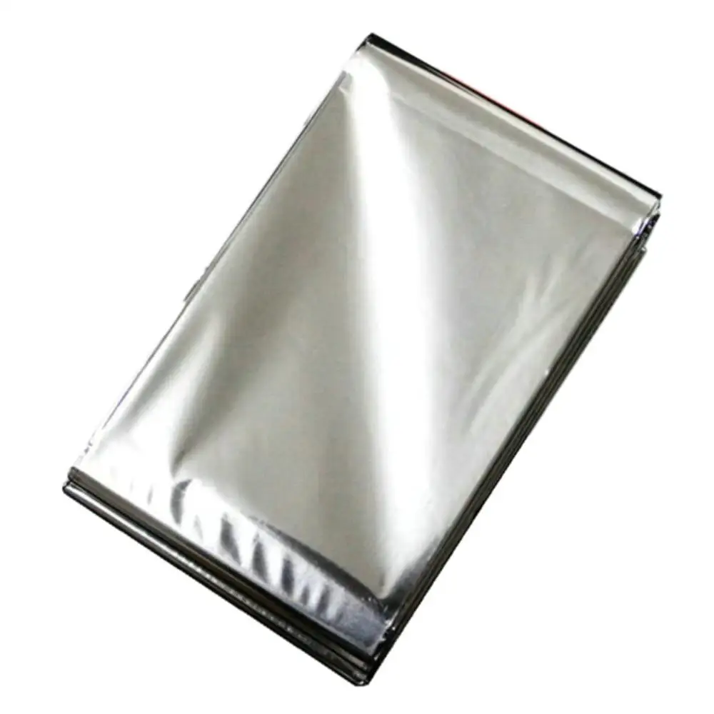 

Hypothermia Rescue First Aid Kit Camp Keep Foil Mylar Lifesave Warm Heat Outdoor Thermal Dry Emergent Blanket Survive