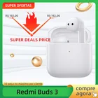 Беспроводные наушники Xiaomi Redmi Buds 3 TWS, Bluetooth наушники с двойным микрофоном, чип QCC 3040, водонепроницаемые наушники IP54 с шумоподавлением