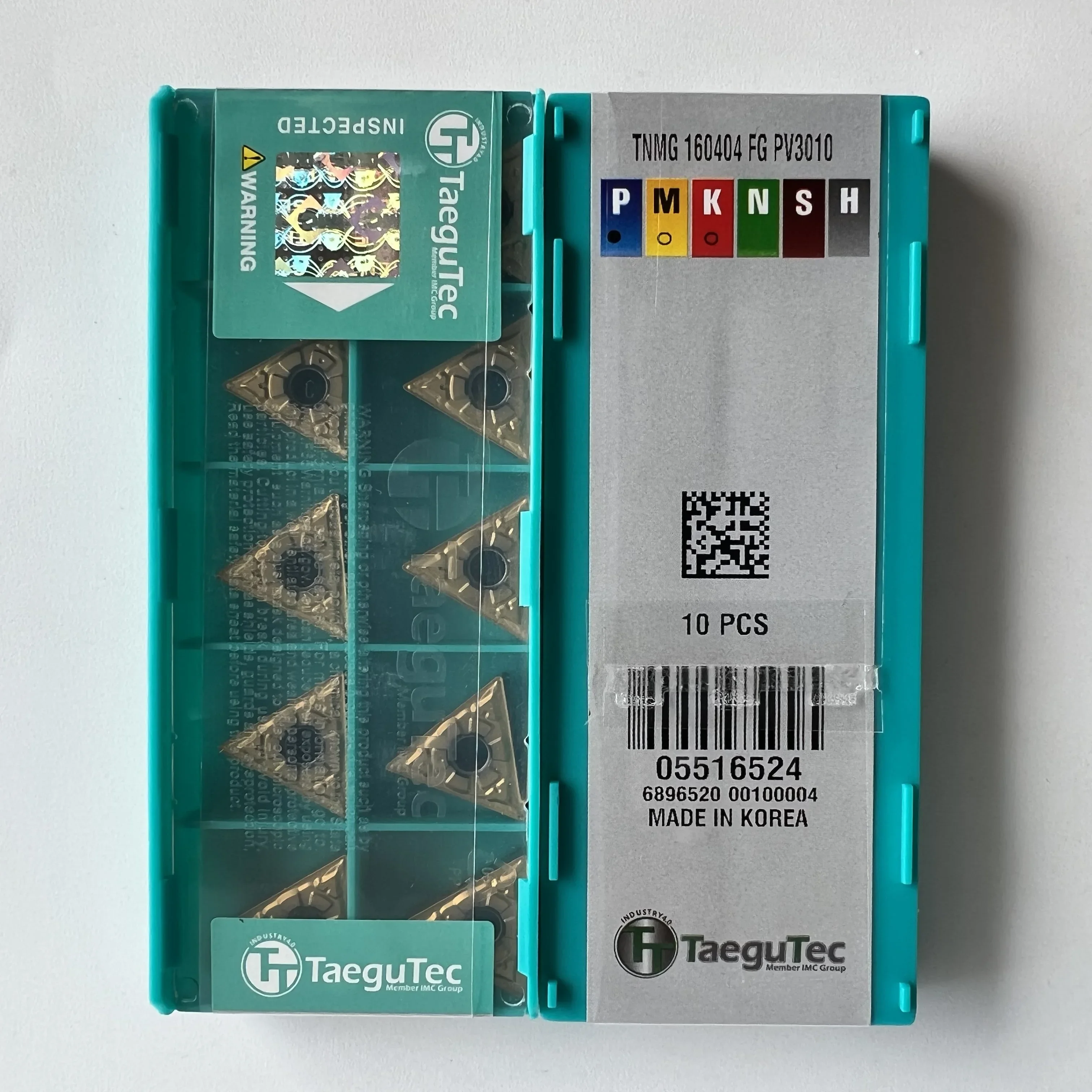 Лезвие Из Сплава TNMG160404FG PV3010 10 шт.