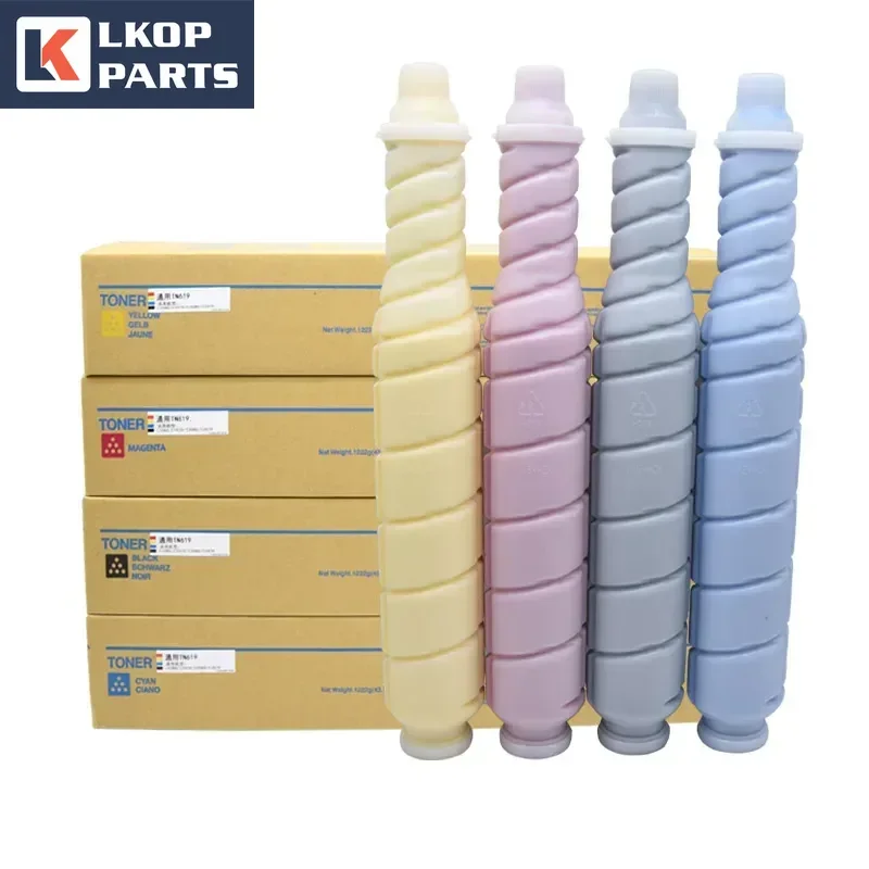 1 шт. C1070 TN619 тонер-картридж CMYK для Konica Minolta BIZHUB C1060 C1070P C2060 C3060 C2070 C3070 A3VX130 A3VX230 TN-619