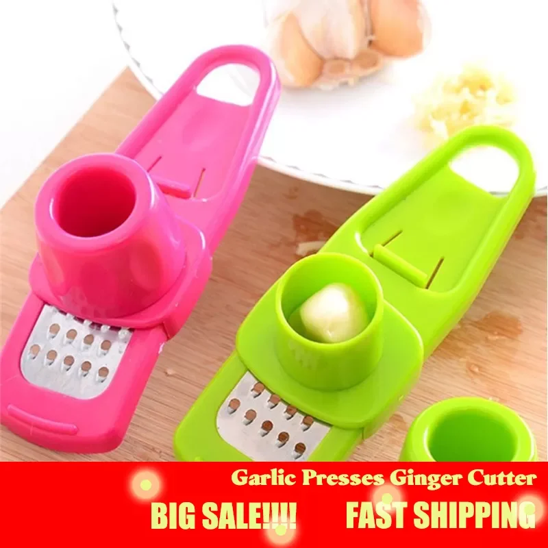 

2023New Garlic Press Kitchen Chopper Garlic Crusher Manual Garlic Cutter Garlic Grinder Kitchen Home Accessories