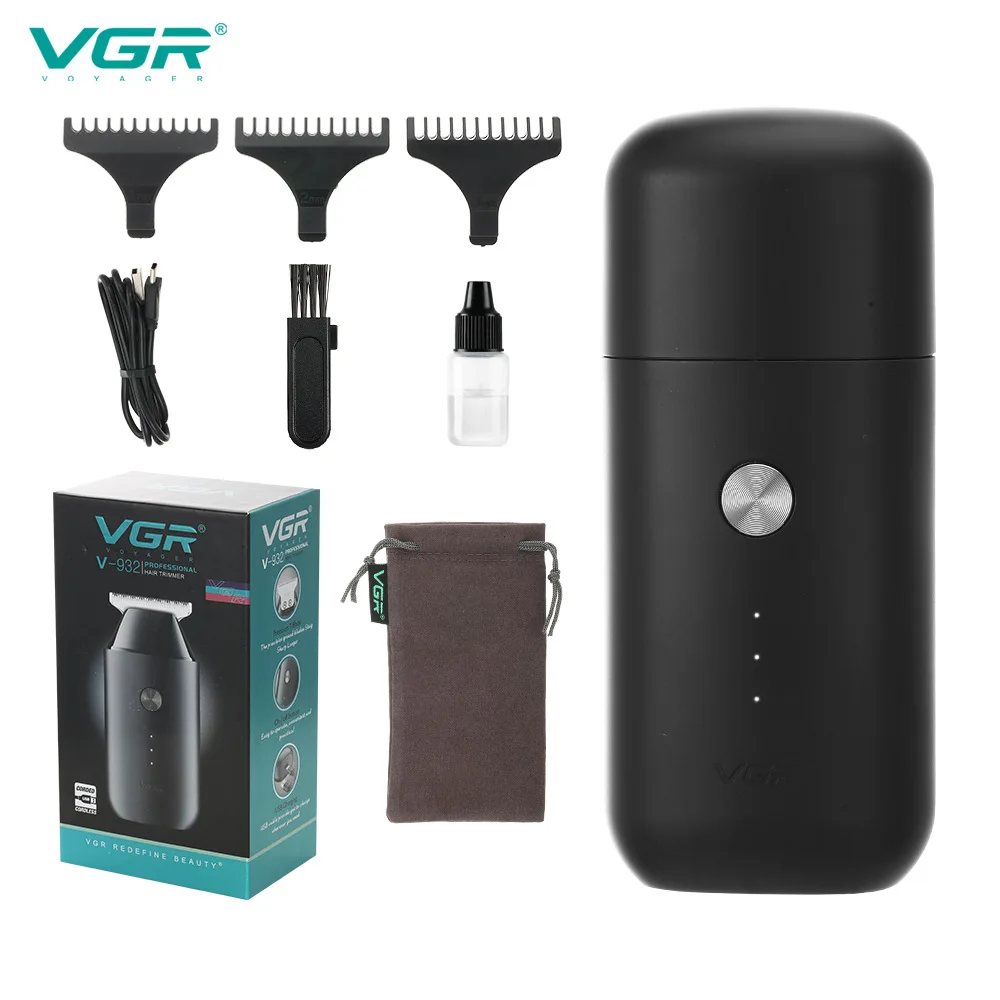 

VGr Новые Дорожные электрические ножницы USB портативная Парикмахерская Пылезащитная Бытовая Мужская бритва Деловой Подарок V932