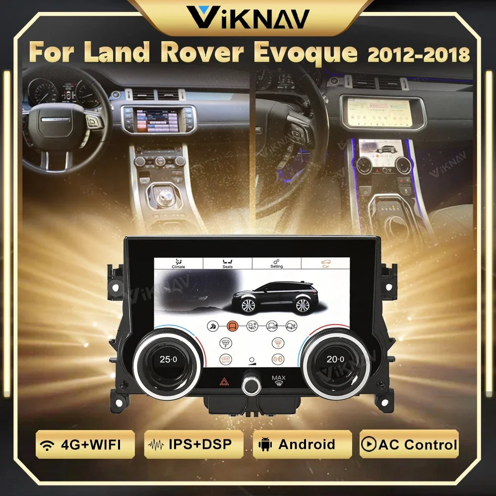 10 4-дюймовая ЖК-панель кондиционера для Land Rover Evoque L538 L551 2012-2018 плата переменного