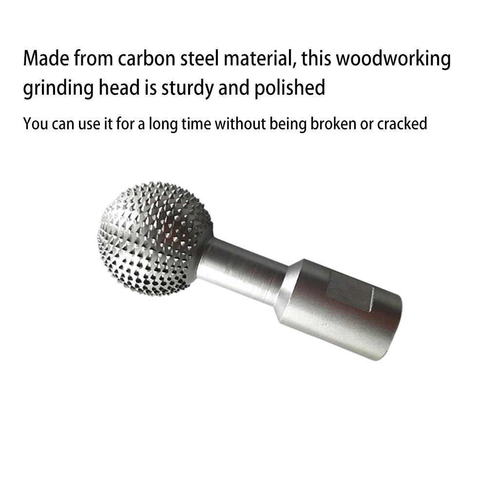 

Ball Gouge Spindle Power Grinding Head 40mm Diameter Crafting Attachment