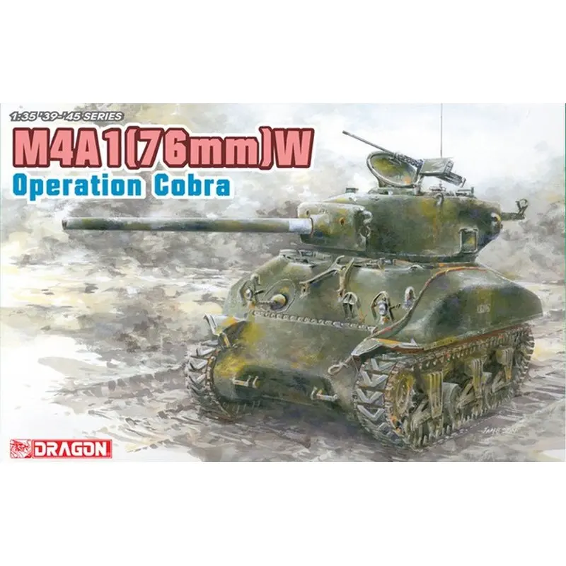 

Набор для сборки модели DRAGON 6083 1/35 M4A1[76 мм] W в масштабе «Кобра»