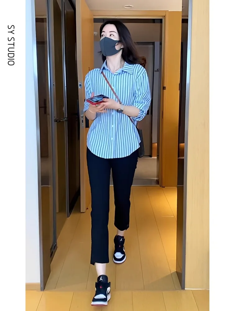 Комплект повседневной одежды в стиле соляной системы корейские универсальные