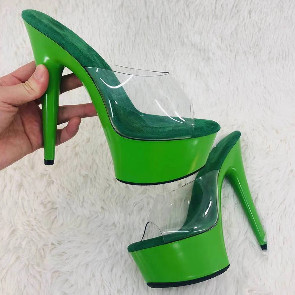 Leecab 6Inch/15cm pvc upper  High Heels  Platform Party Sexy  Exotic Pole Dancing Sandals