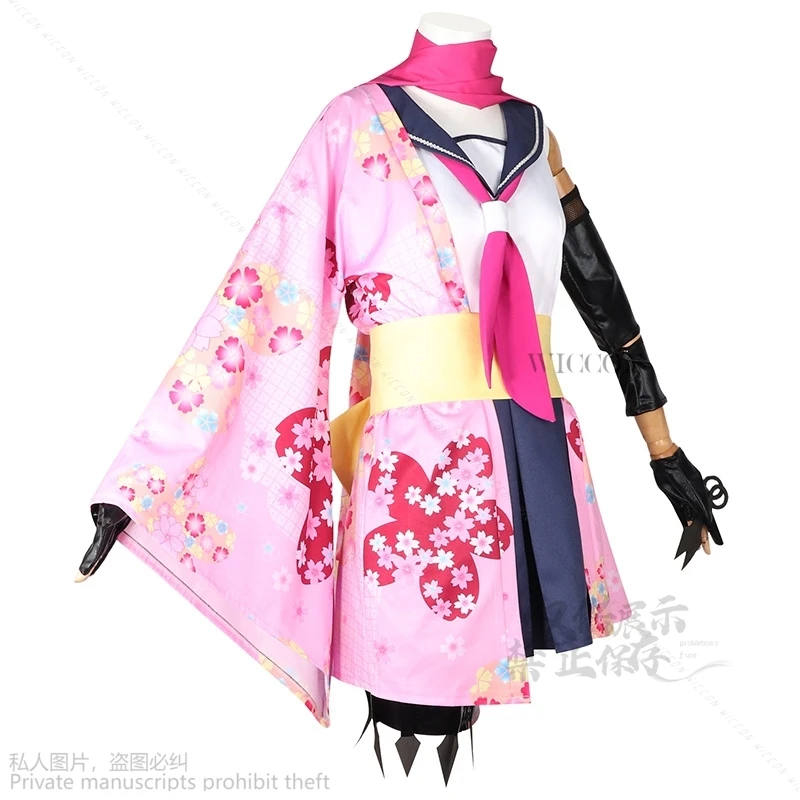 Костюм для косплея по мотивам игры Голубой архив школьная форма Jk парик милое