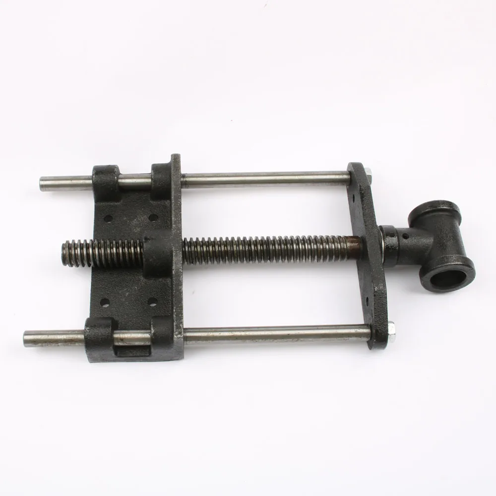 Настольный зажим деревообрабатывающий направляющие стержни ручной работы