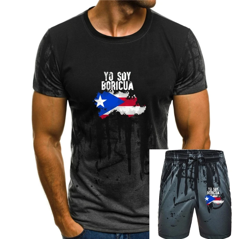 

T-shirt Novelty Cool Tops Tees Short Sleeve Tshirt La Borincana(puerto Rico T Shirt-camisa)