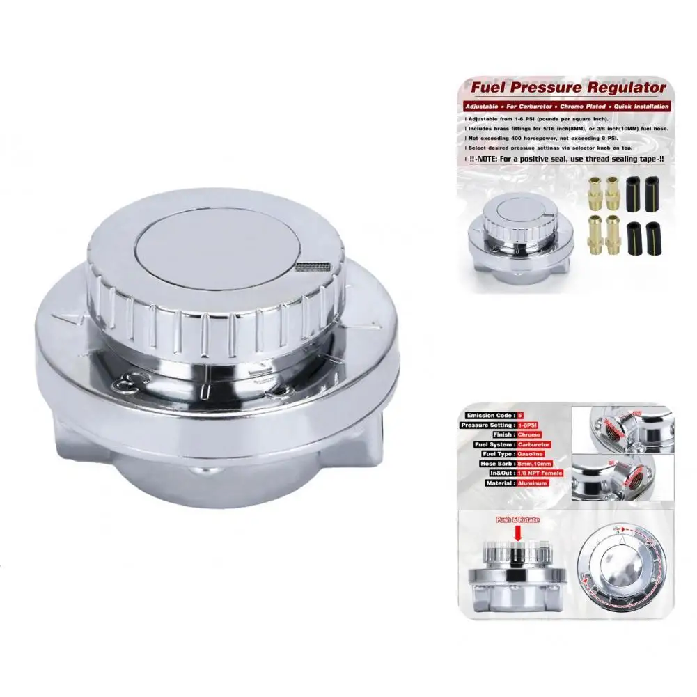 

Carb Regulator Anti-corrosion Accessories High Strength Manual Fuel Pressure Regulator Fuel Pressure Carburettor for Van