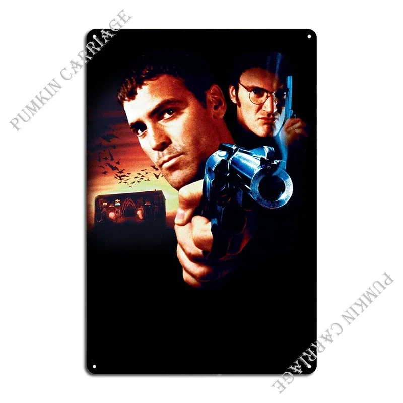 Металлическая табличка &quotFrom Dusk Till Dawn"