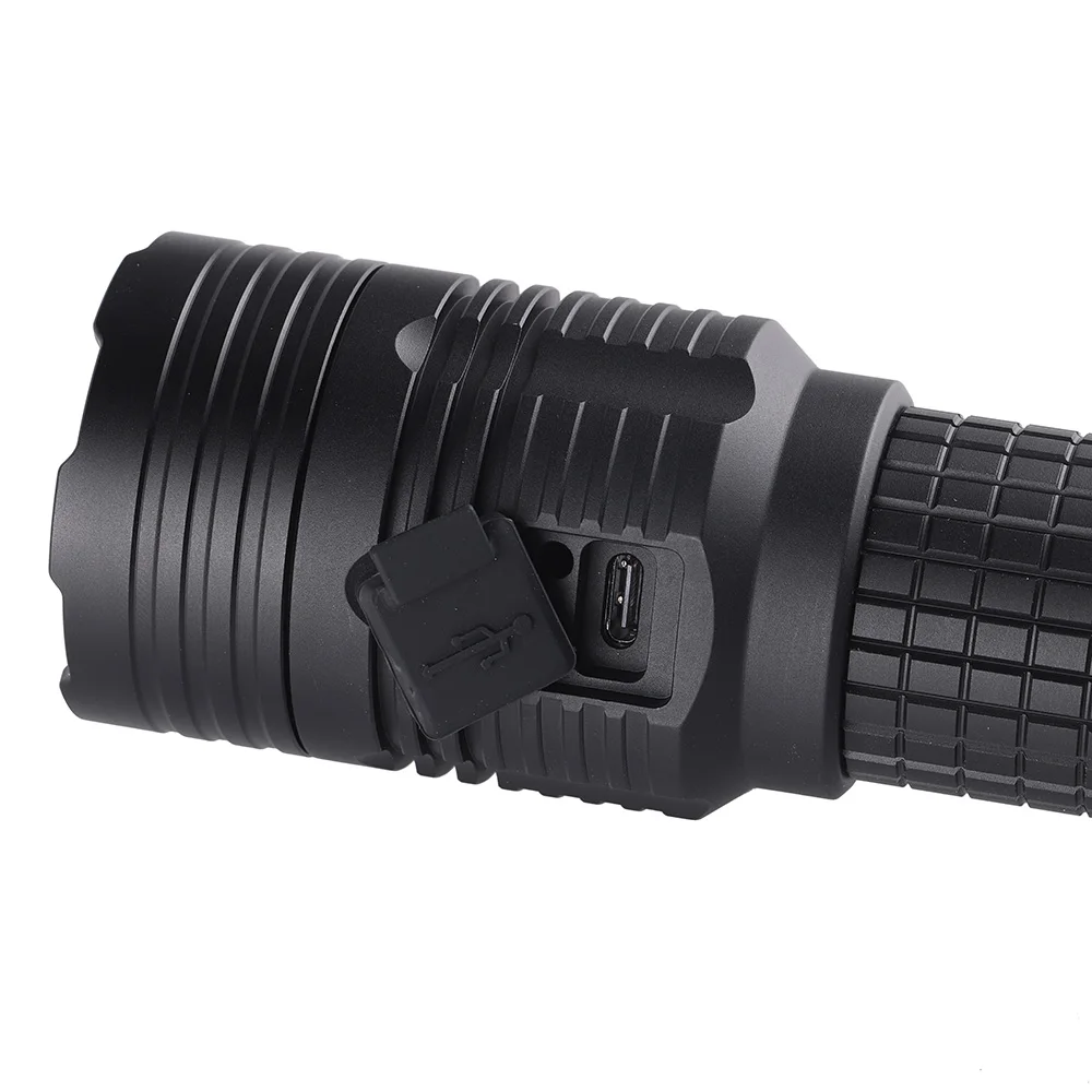 Фото Мощный фонарик Convoy M3-C SFT40 Led Lanterna 26650, перезаряжаемый фонарик Tpye-C Linterna, освещение для кемпинга, охоты, рабочая лампа №3