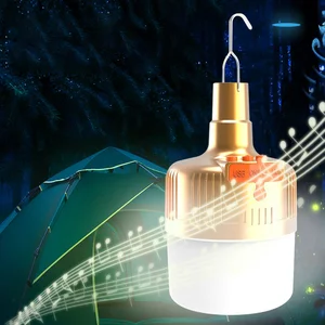 42led bluetooth camping lights outdoor night market camping light mobile phone charger instead of delivery audio light usb rechargeable led emergency