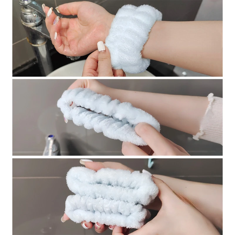

Spa Wristband Wash Towel Band Microfiber Wristband Wristband Wash Face Absorbent Wrist Sweatband Super Absorbent Wrist Band
