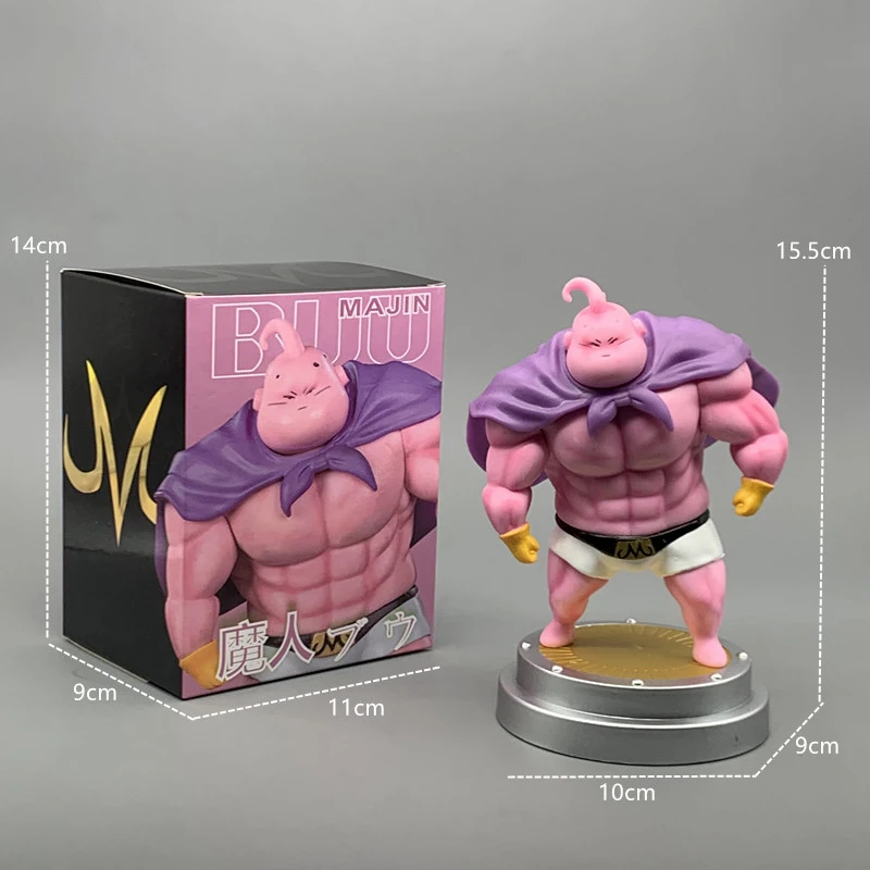 

Dragon Ball Anime Figure Huge Fat Majin Buu Muscle Ver. Doll Vinyl Action Figure Kids Toys Christmas Gift