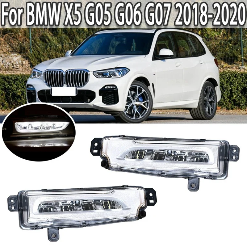 

Дневные ходовые огни для BMW X5 X6 X7 G05 G06 G07 2018-2020 63177406365 63177406366