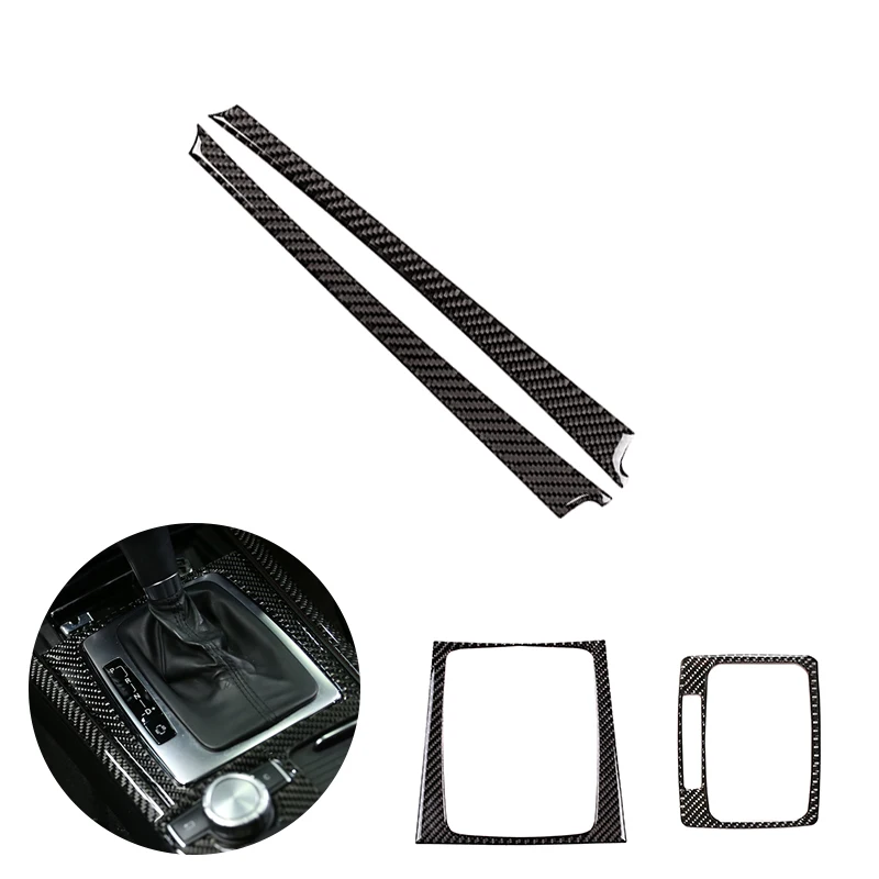 

Для Mercedes Benz C Class W204 2007 - 2010 2011 2012 2013 Автомобильная Центральная панель переключения передач прикуриватель углеродное волокно крышка Декор
