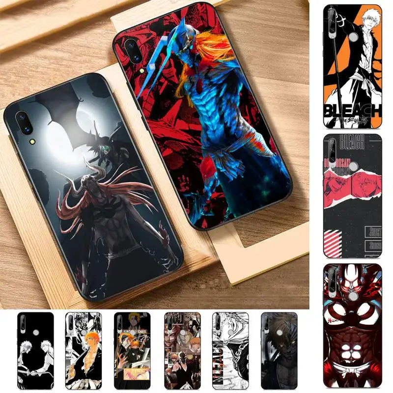 

Anime Bleach Kurosaki Ichigo Phone Case for Huawei Y 6 9 7 5 8s prime 2019 2018 enjoy 7 plus