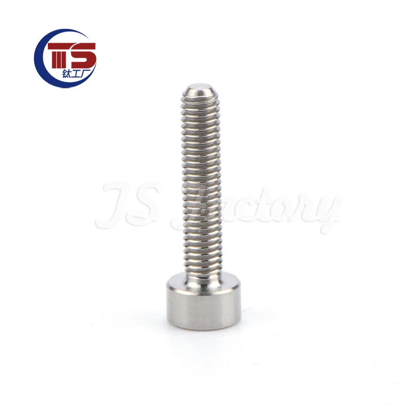 

TS 10 шт. и 50 шт. M4 * 8/10--40 мм Титановые заводские титановые винты с шестигранной головкой, цилиндрические шестигранные винты, не ржавеют