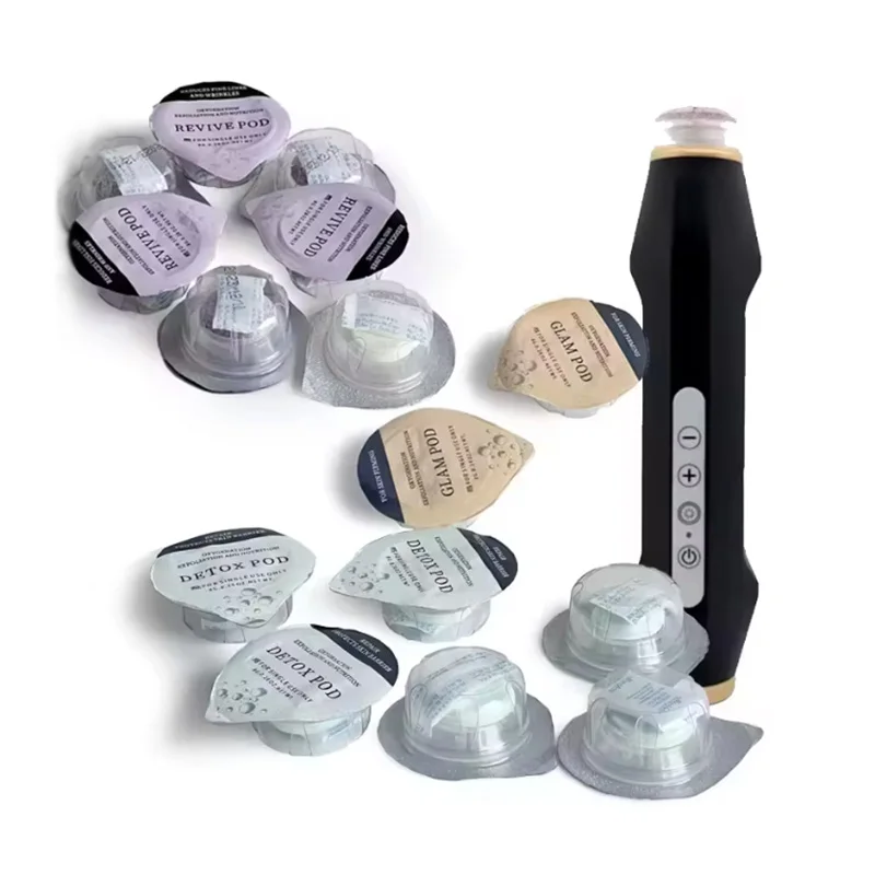 Осветляющие гели для лица набор омоложения кожи с капсулой CO2 кислородный