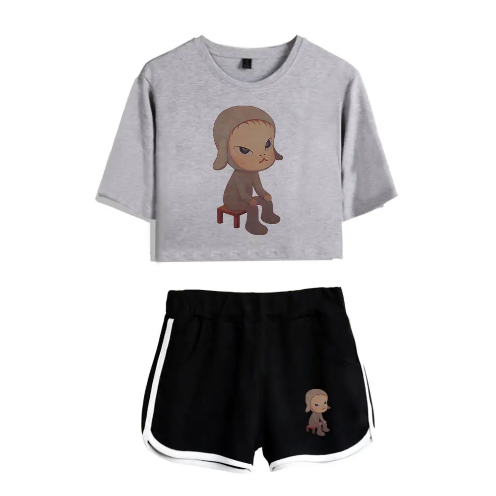 Yoshitomo Nara костю без рукавов для ночного сидения винтажный топ с логотипом 90-х годов