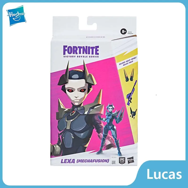 

New Hasbro Fortnite Victory Royale Series Lexa Action Figure Mechafusion 6 Inch Model Collectible Toys Kids Gift Original