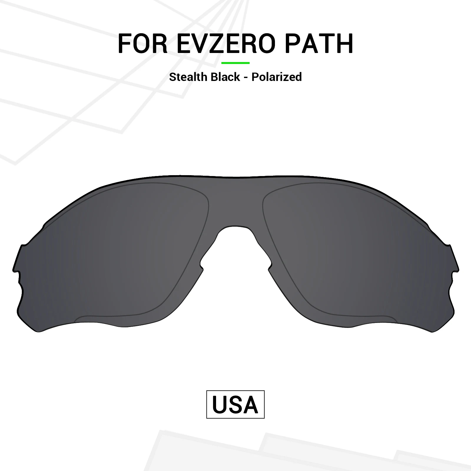 Сменные линзы SNARK POLARIZED для солнцезащитных очков Oakley EVZero Path OO9308 — несколько