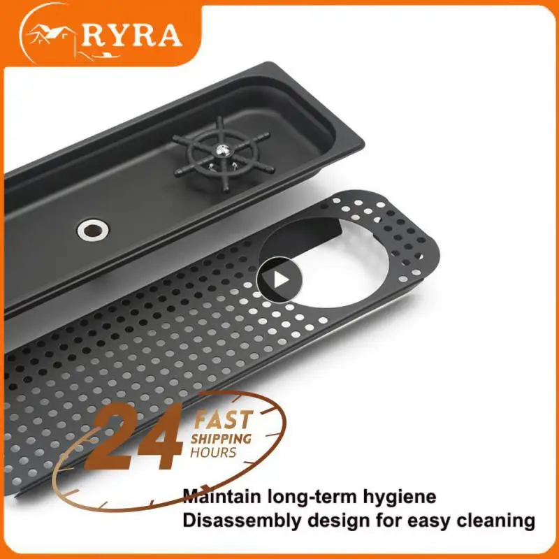 

Faucet Glass Rinser For Kitchen Sink Automatic Cup Washer Bar Glass Rinser Coffee Pitcher Wash Cup Tool Kitchen Sink Accessories