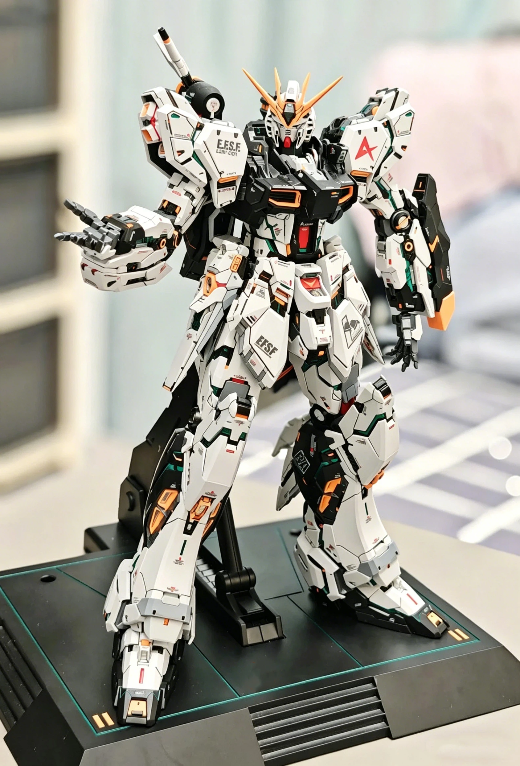 Фото ГОРЯЧАЯ СКИДКА! Модель NCZZW и VT V-TIGER RX-93 V MG 1/100 GK: Сборный пластиковый робот-модель, подарок на Рождество №2