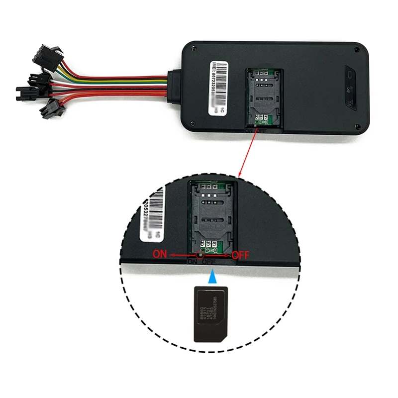 Мини GPS автомобильный трекер локатор отключение топлива + LBS AGPS для автомобиля 12-36