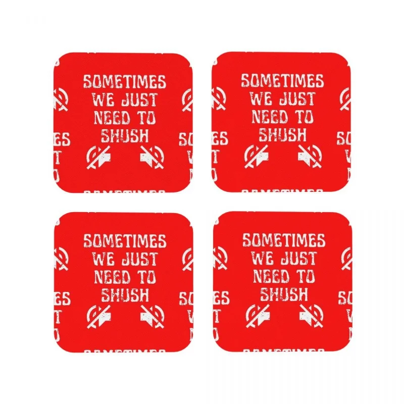 

Sometimes We Just Need Coasters Decoration And Accessories For Table Utensils Kitchen Placemats For Dinner Napkins Coffee Mat