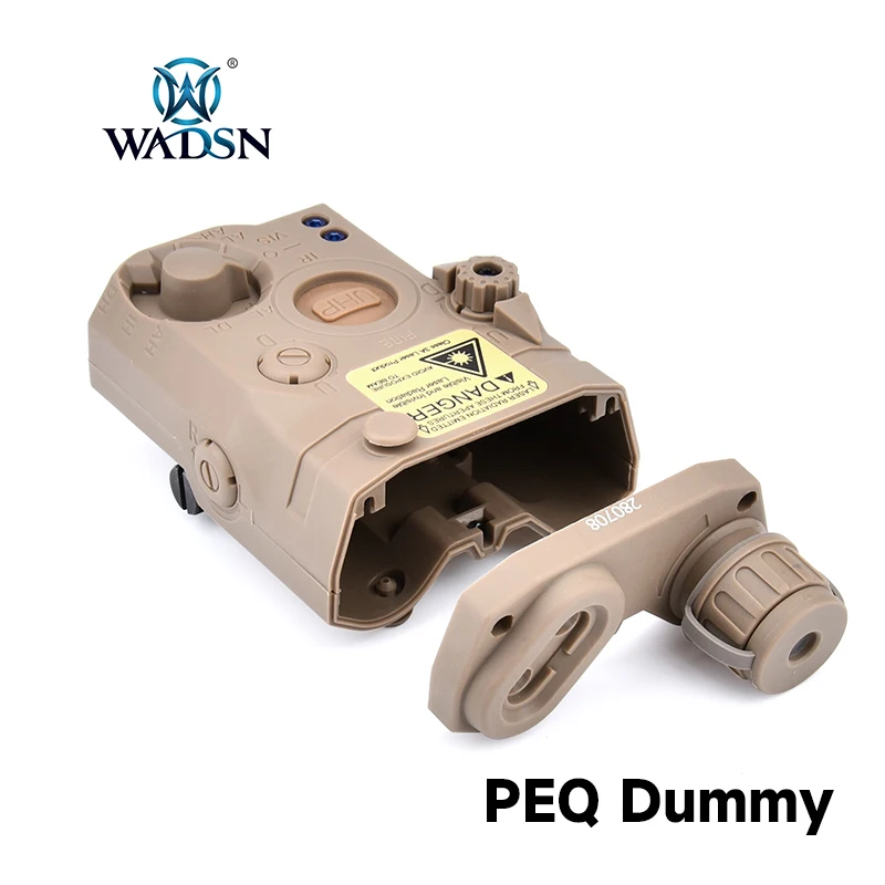 

WADSN Tactical Nylon PEQ 15 LA5C Laser No functional Dummy Model Decoration Battery Box For Picatinny Rail Cosplay Flashlight